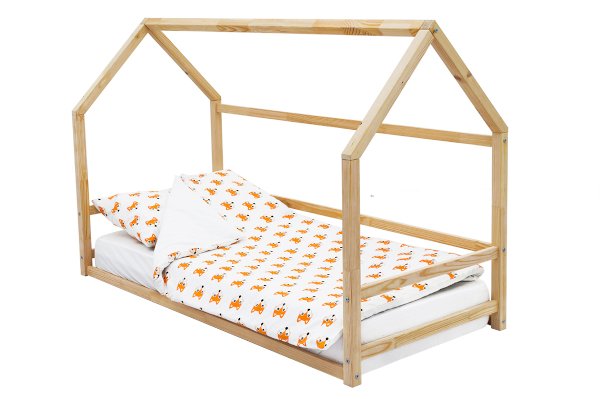 Детская кровать-домик Монтессори Svogen цвет натура (Бельмарко)